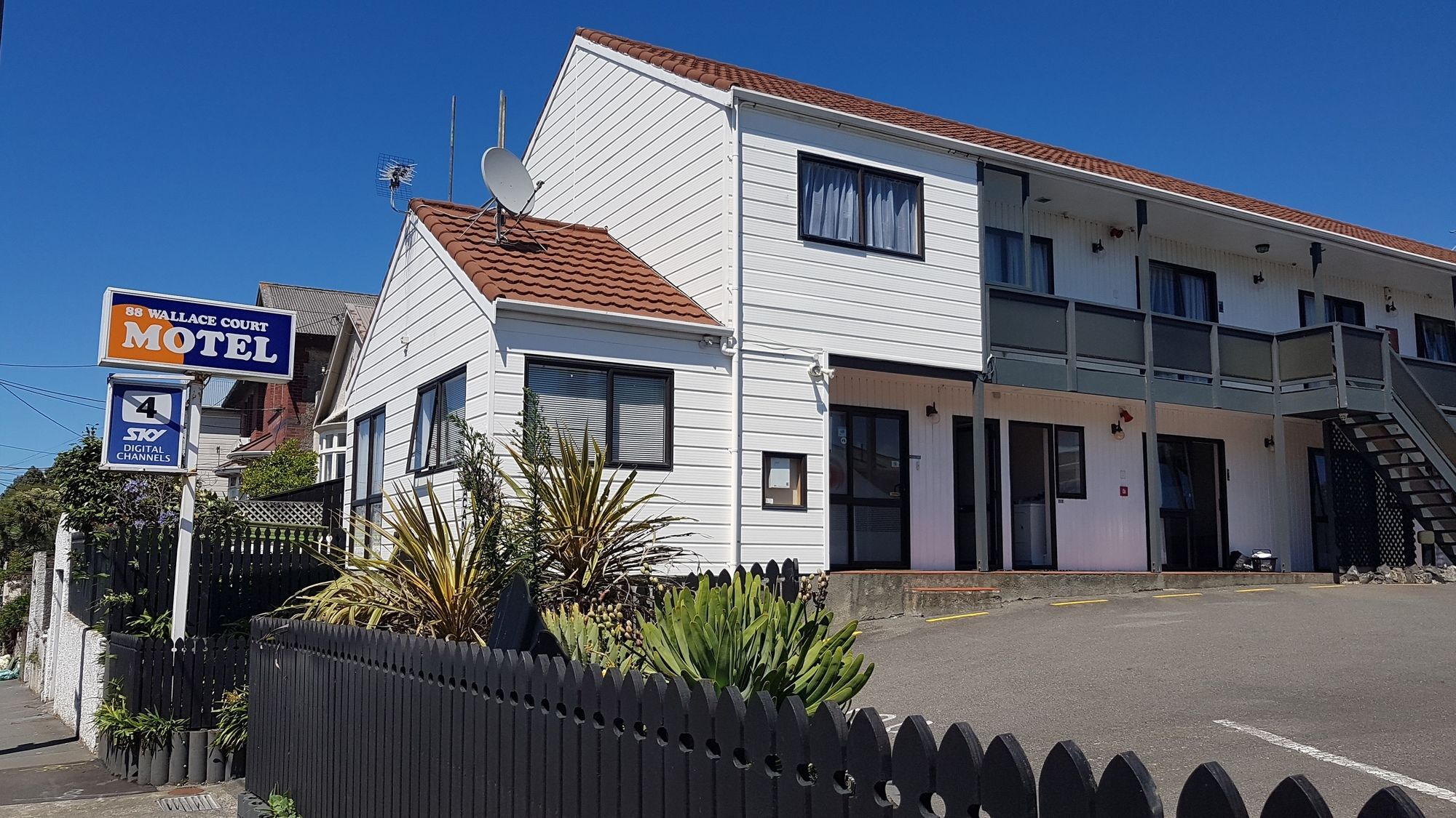 88 Wallace Court Motel Wellington Buitenkant foto